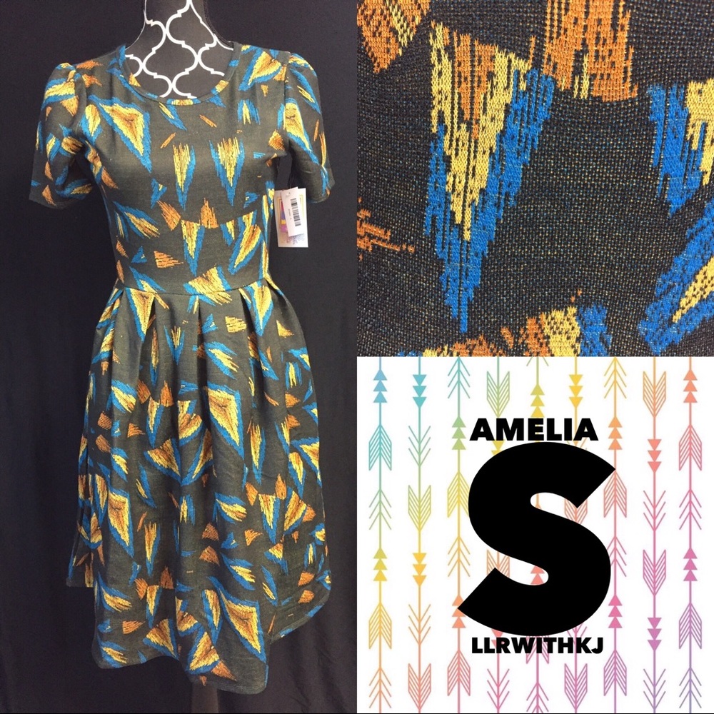 Lularoe Amelia Dress Small